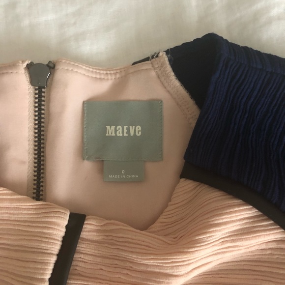 Anthropologie Maeve colorblock dress - Picture 5 of 5